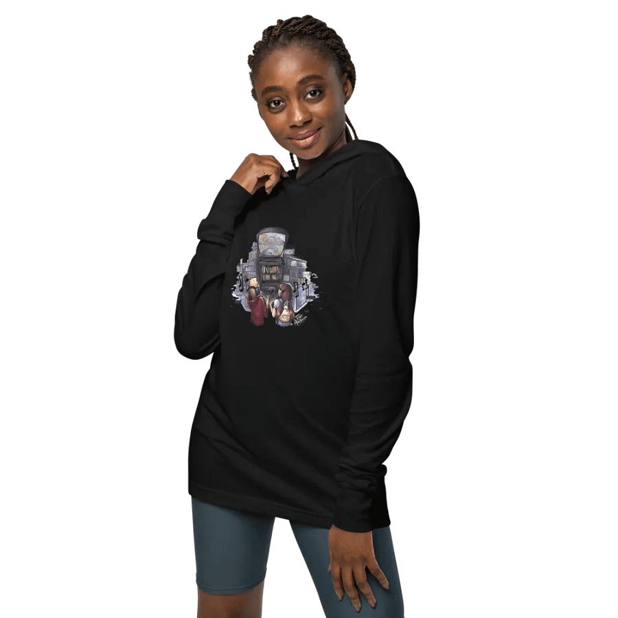 Hooded Long Sleeve Tee (Multi-Color Design) product image (6)