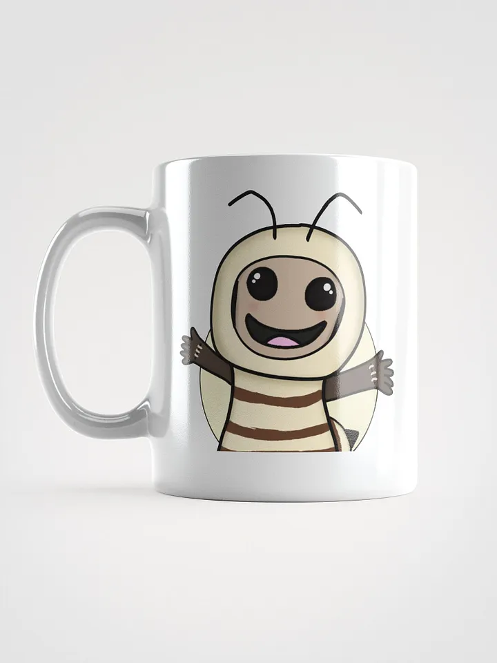 bee sack boy white mug product image (2)