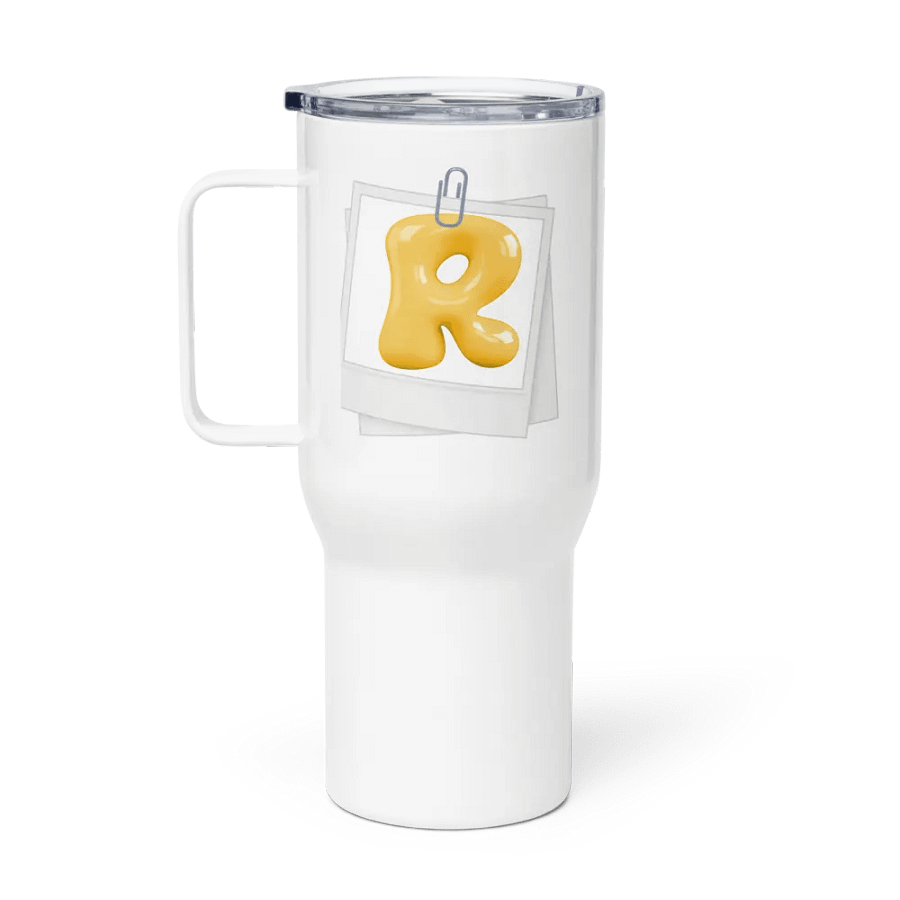 R-Frame Travel Mug: Stylish On-the-Go Sipper product image (1)