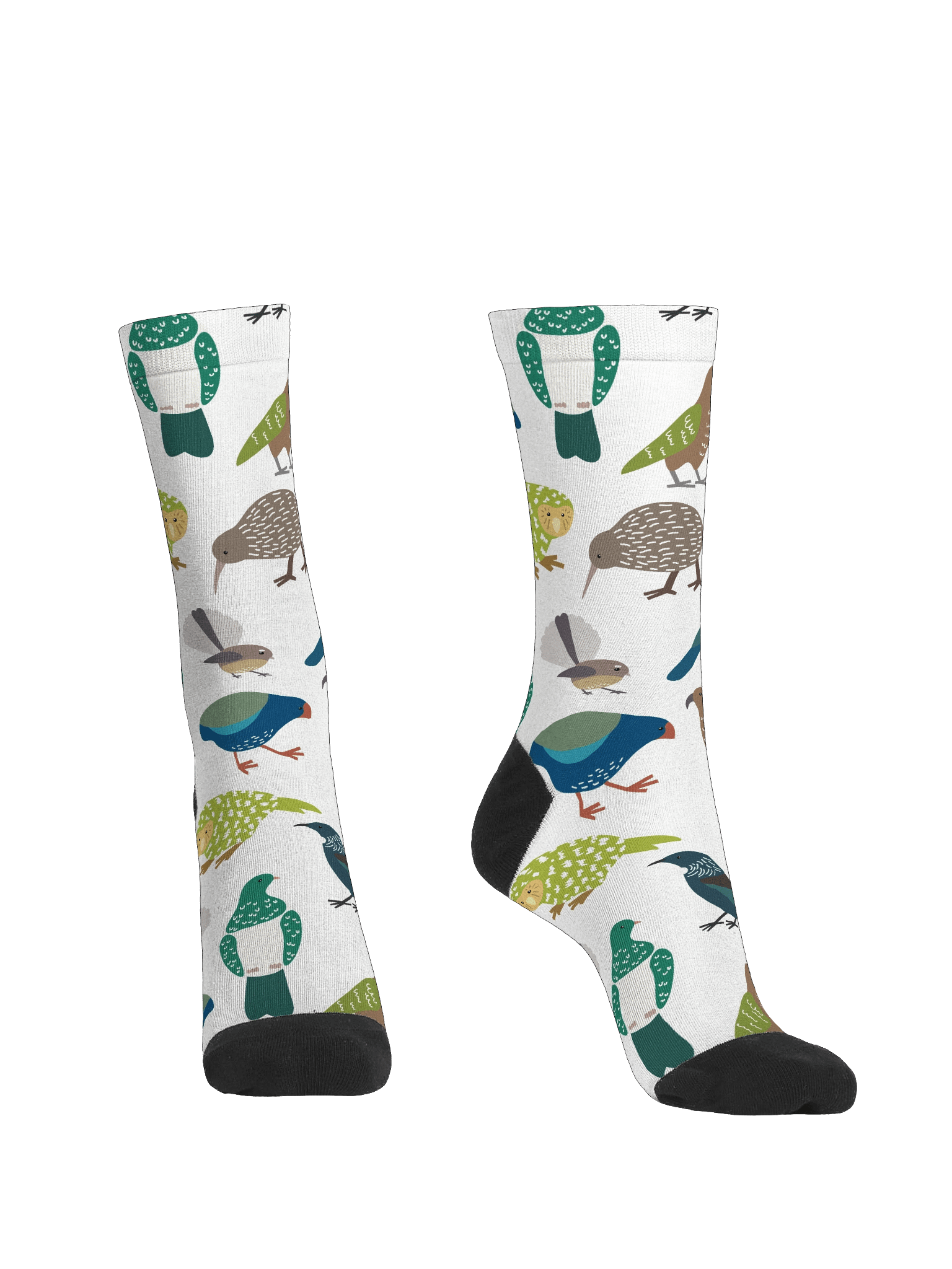 Cute New Zealand Birds Socks product image (2)