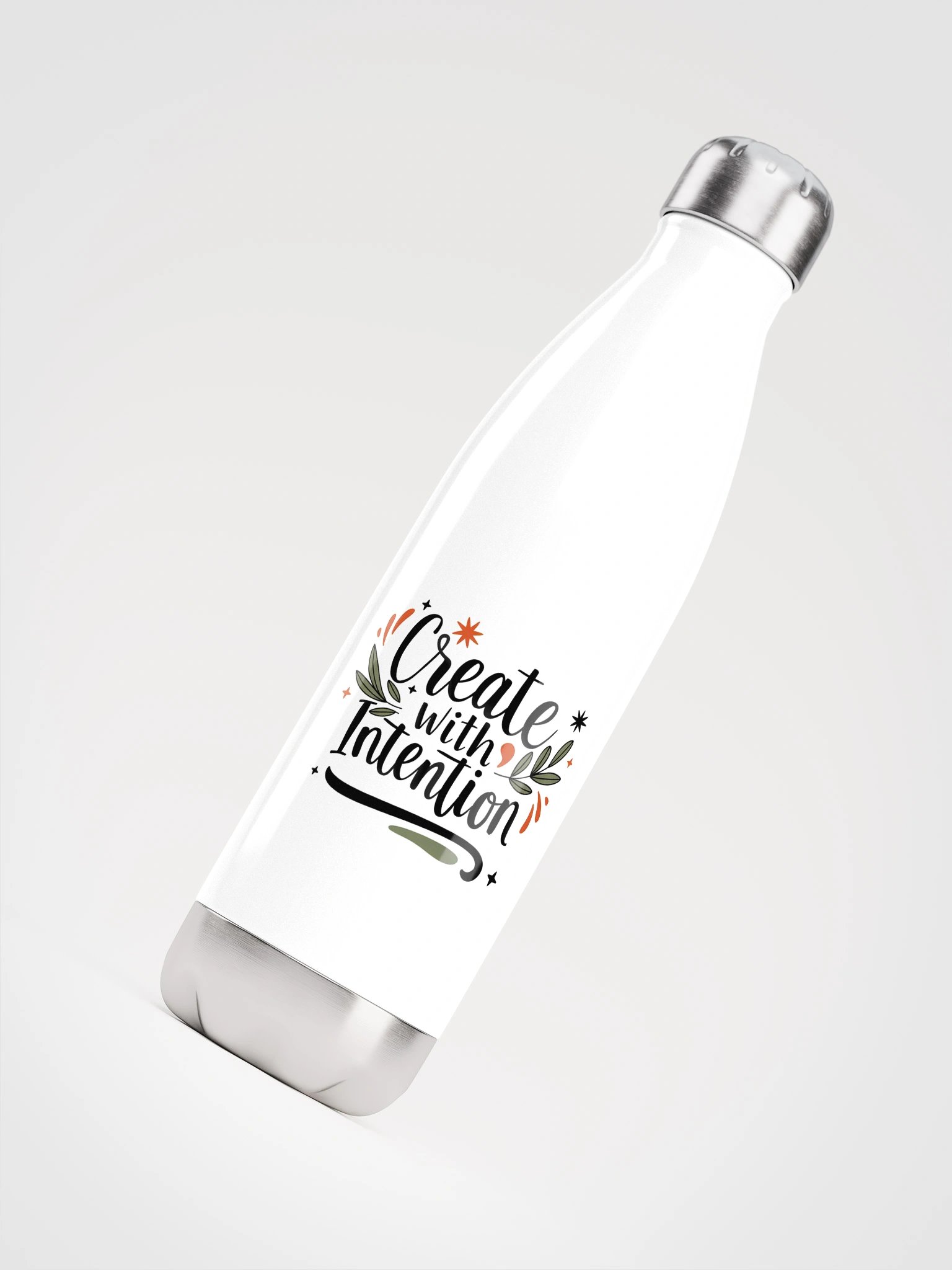 Create with Intention Stainless Steel Water Bottle product image (4)