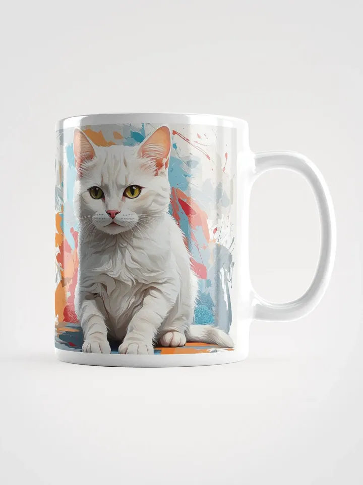 Velvet Whiskers Kitty Cat Mug product image (1)