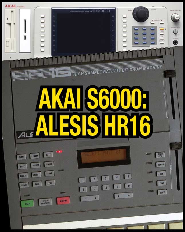 Akai S6000: Alesis HR16 product image (1)