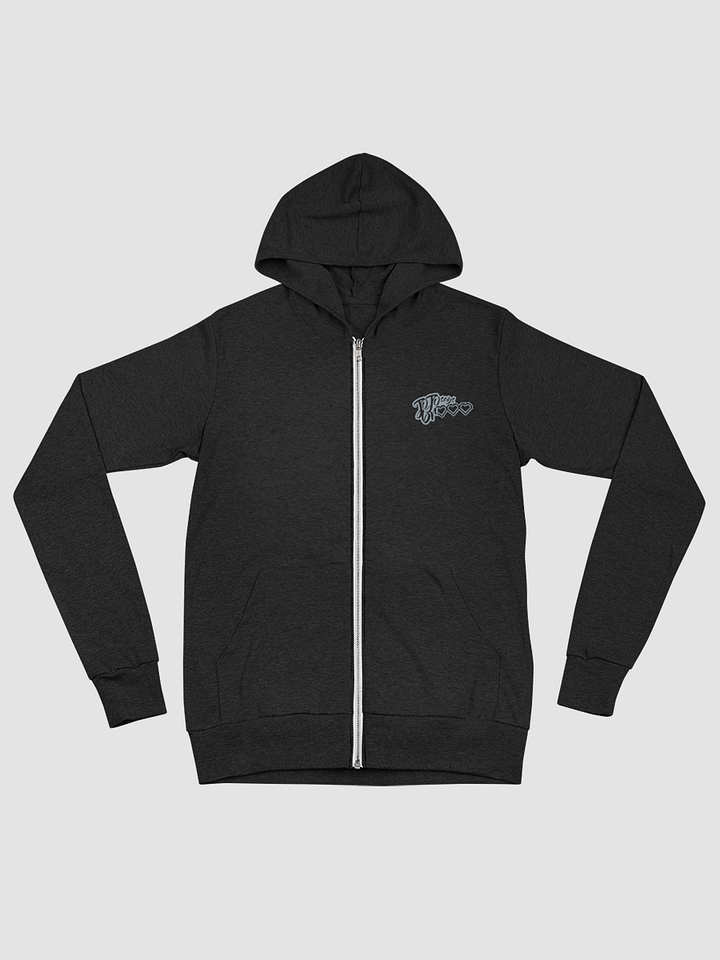 Pixel Heart Unisex Zip Hoodie product image (1)
