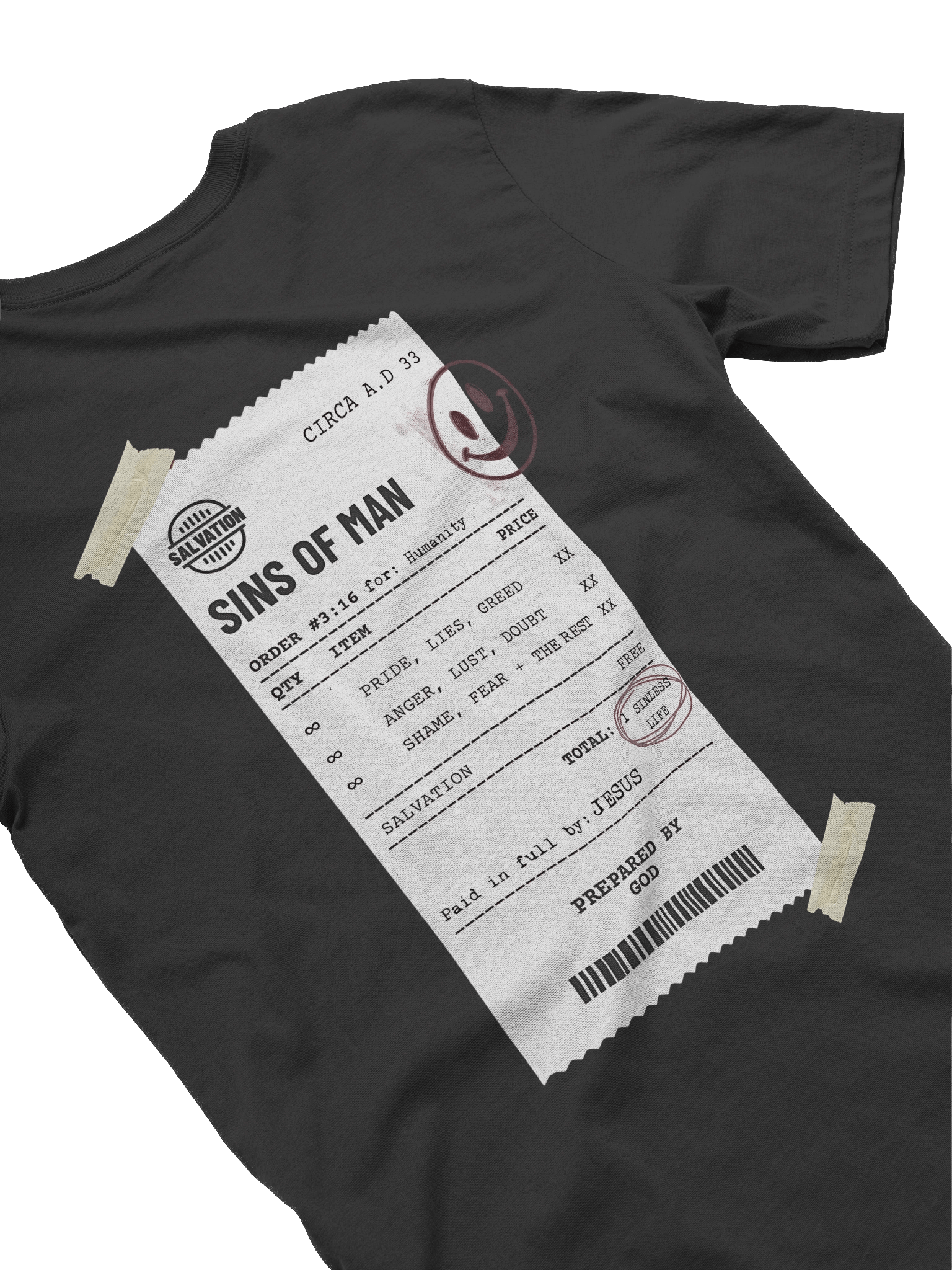 YHWH - "Paid in Full" Slim Fit T Shirt product image (11)