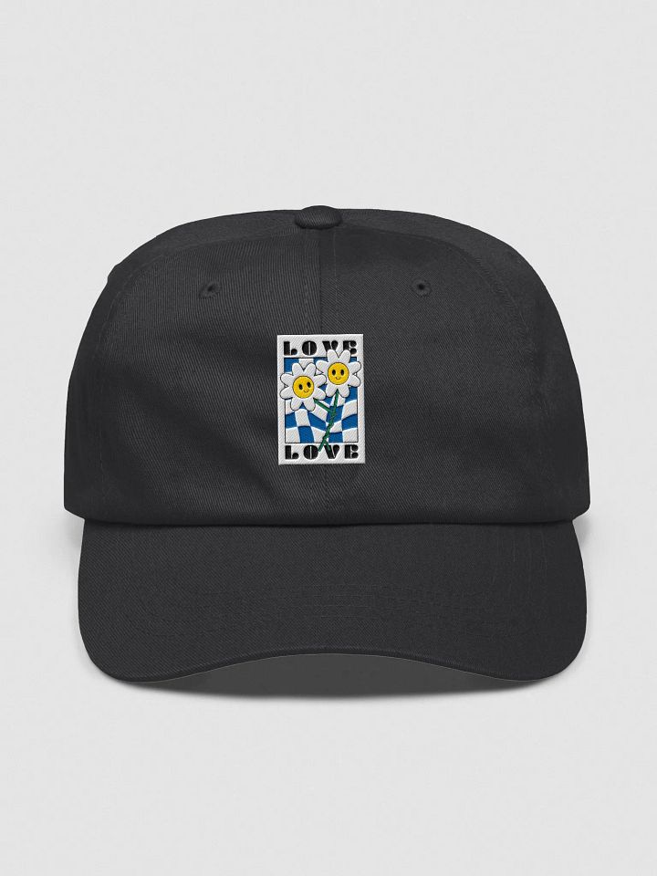 Smiling Flowers Love Dad Hat product image (5)