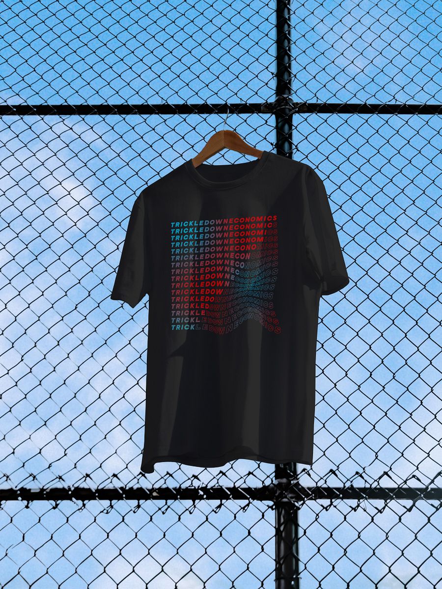 Trick Economics Tee (Gradient on Black) product image (3)