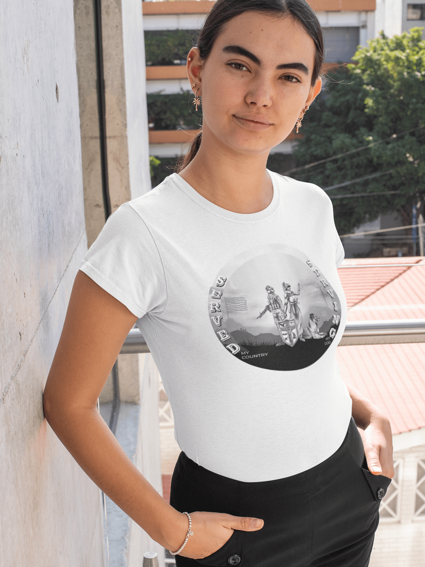 Served/Serving (Spirit of D'Vorah) short sleeve T one sided print product image (3)