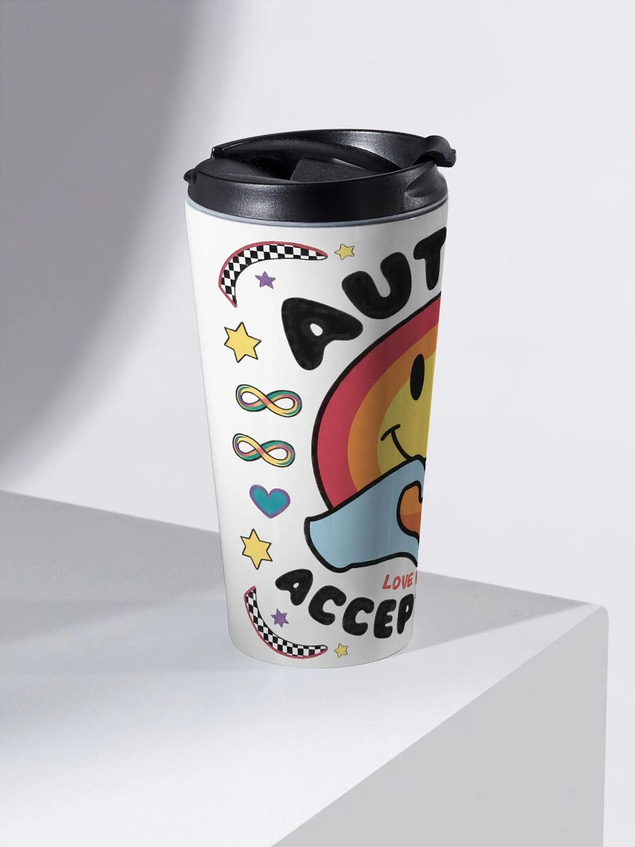 Autism Acceptance Travel Mug product image (2)