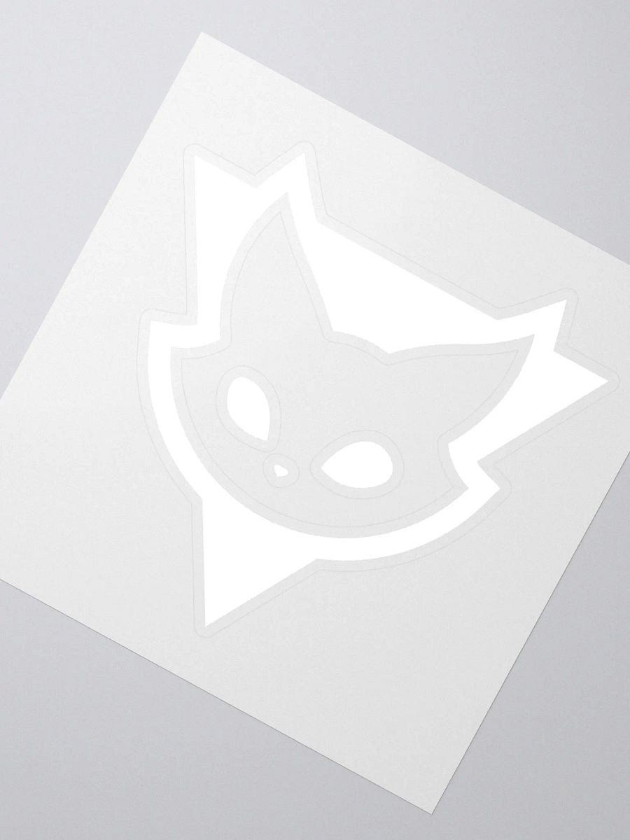 Fana Logo Sticker white product image (8)