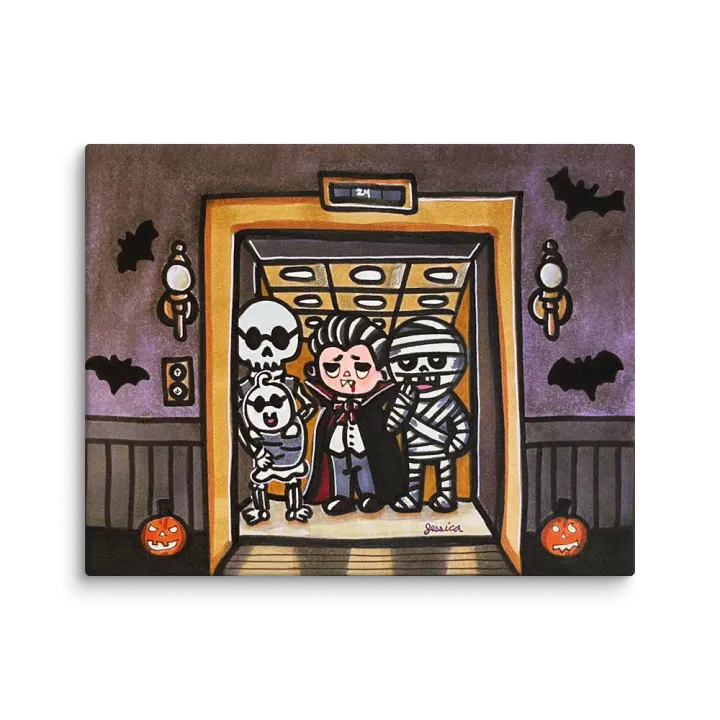 Eerie Elevator Canvas product image (2)