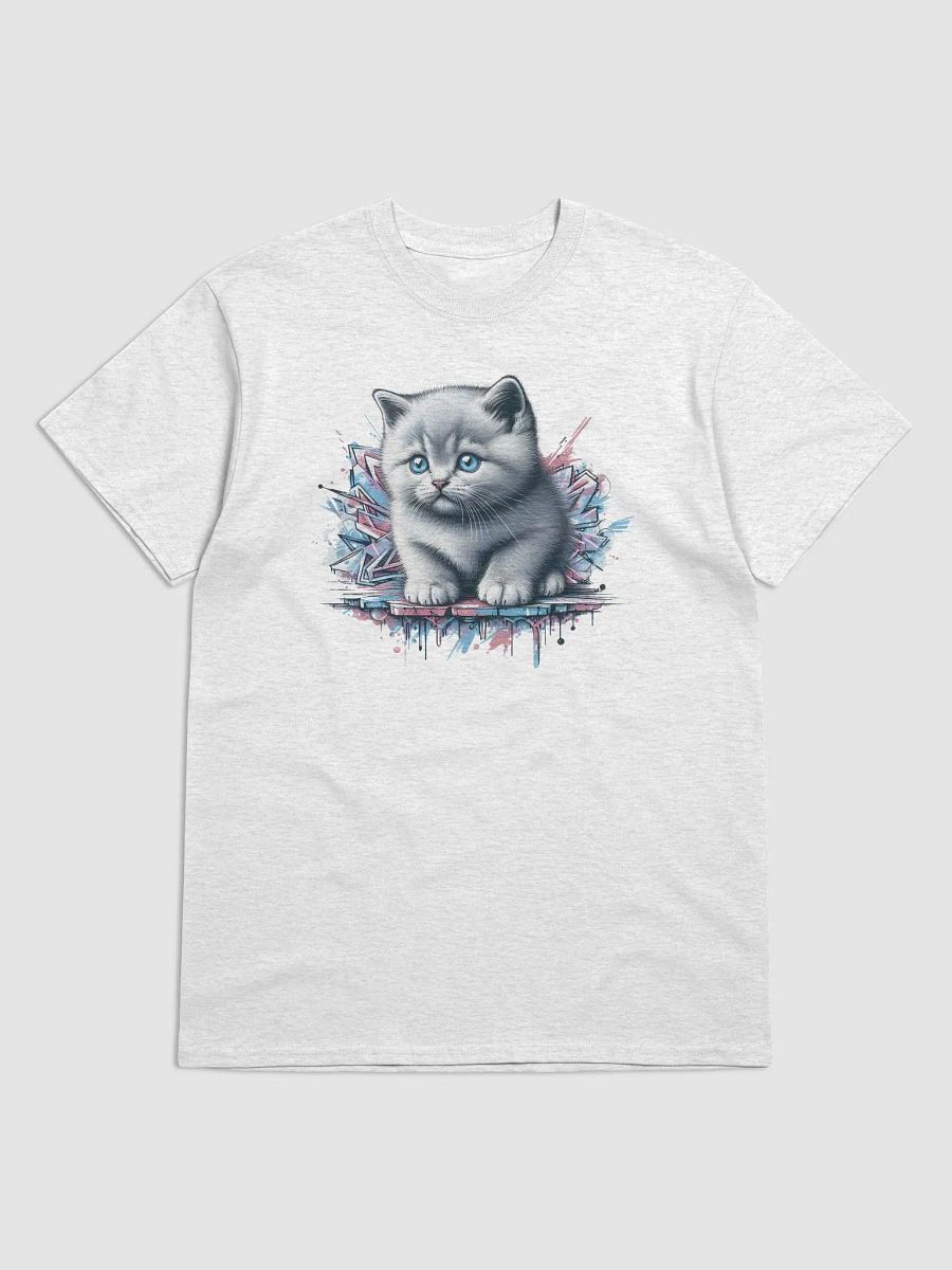 Urban British Kitten Graffiti T-Shirt product image (1)