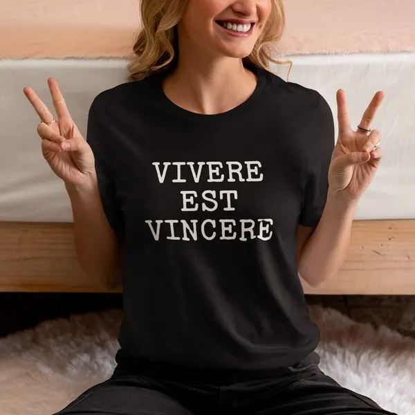 Vivere Est Vincere Tshirt product image (2)