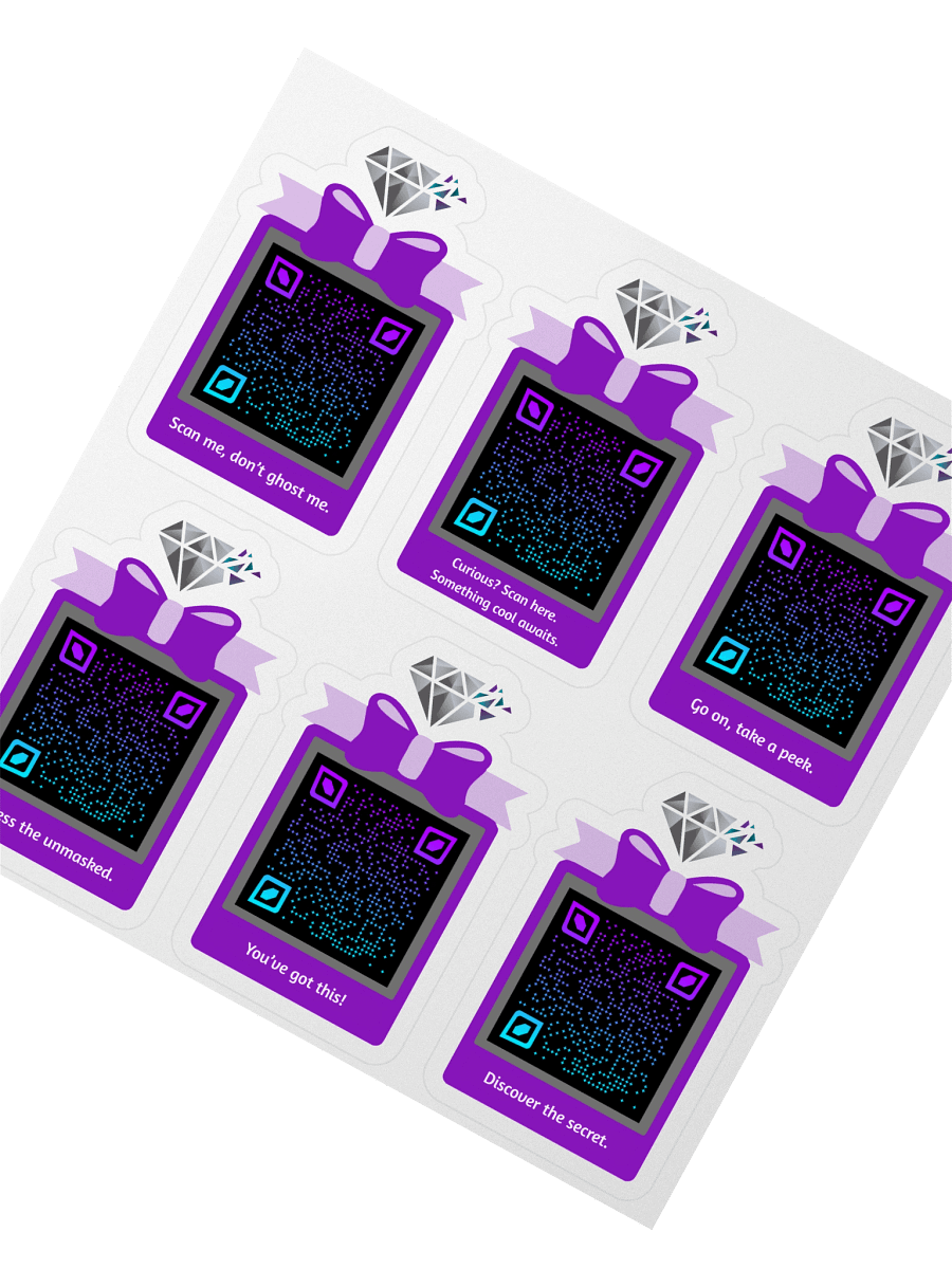 QR Code Sticker Sheet 2 - Multid Store product image (3)