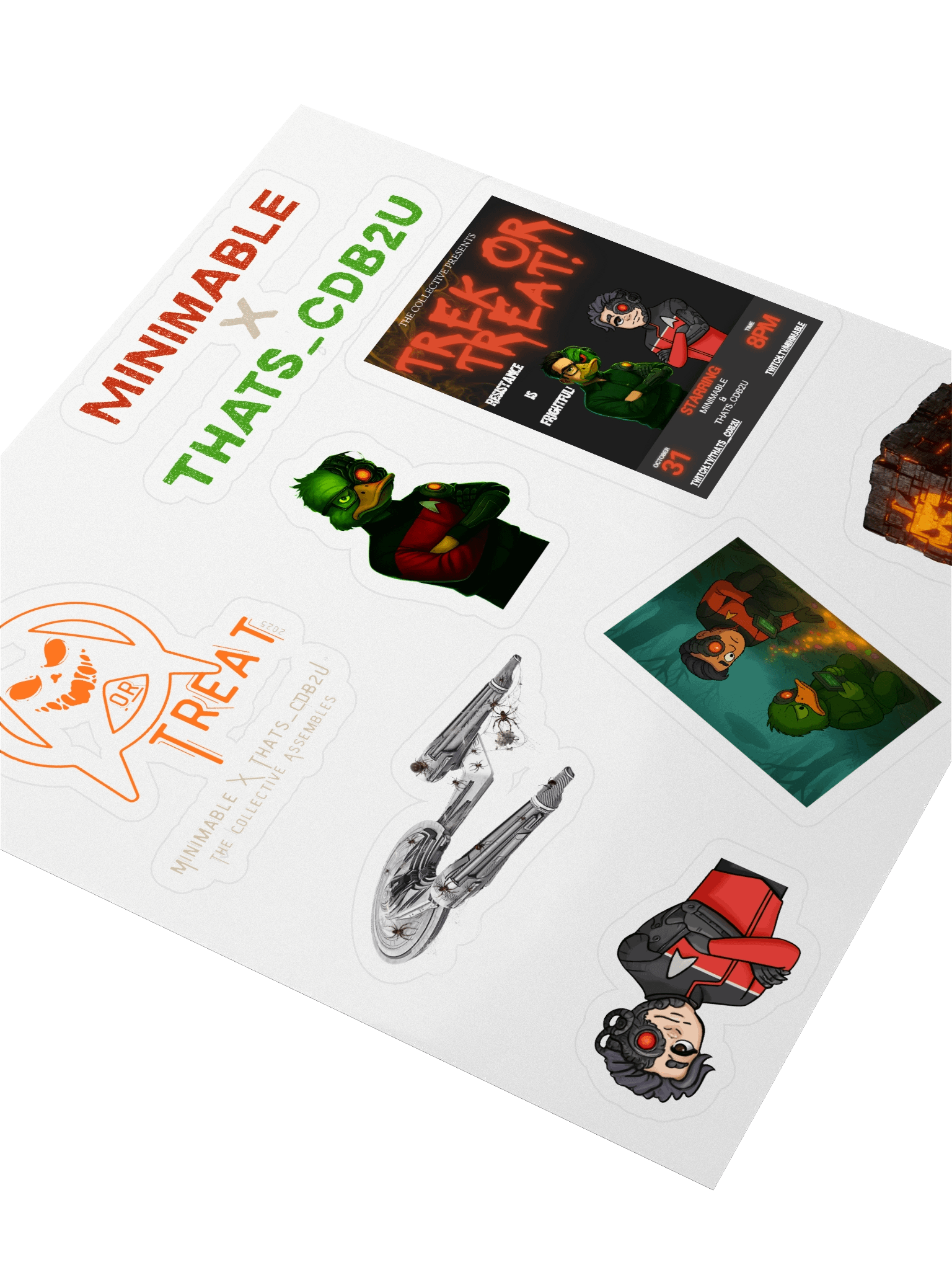 Trek or Treat 2025 - Sticker pack product image (3)