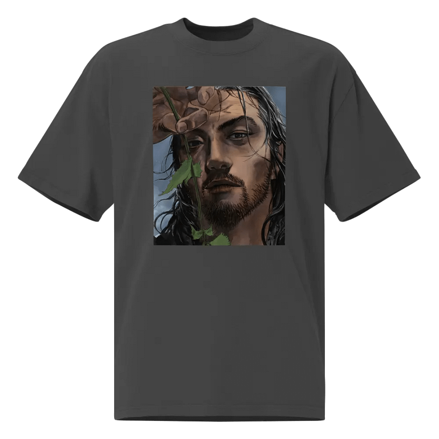 Vagabond Musashi Warrior’s Solitude | Oversized Faded T-Shirt product image (1)