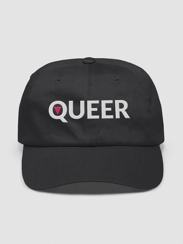 Queer Pride - White - Embroidered Hat product image (1)
