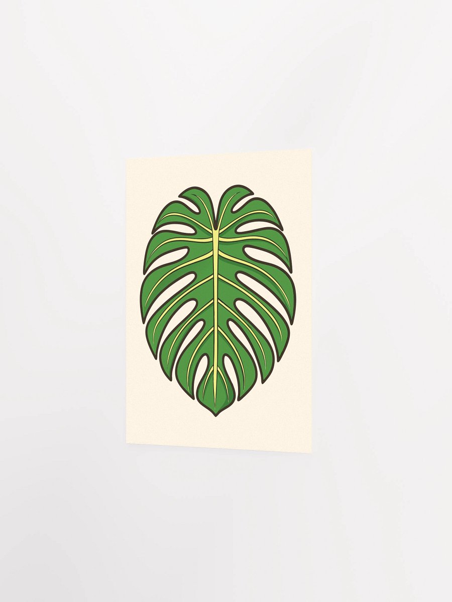 Monstera Leaf Enhanced Matte Poster product image (13)