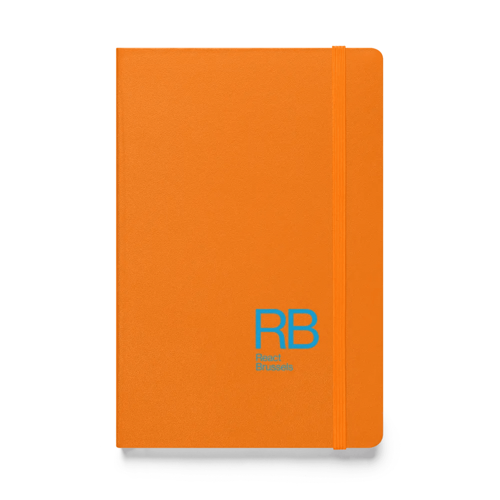 RB Hardcover Orange Notebook product image (1)