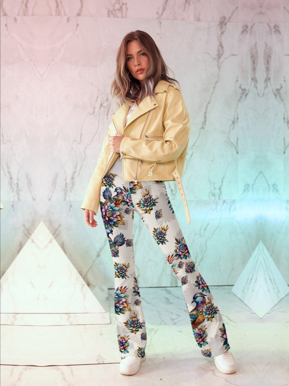 Garden of EDEN-Flare Leggings product image (8)