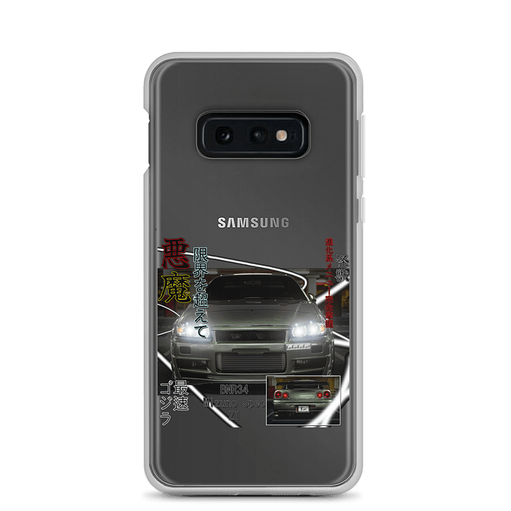 BNR34 Z1 SPEC, Japanese magazine style | Phone Case S product image (3)