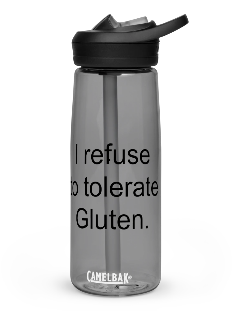 I refuse to tolerate gluten Camelbak bottle product image (1)