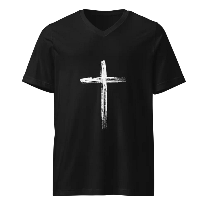 Cross V neck T-Shirt product image (1)