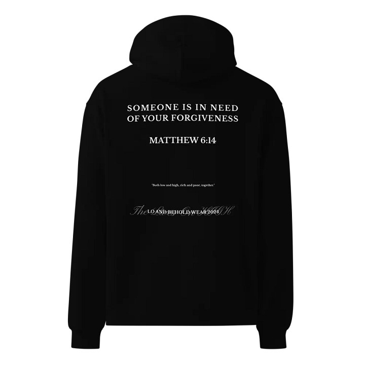 The Lives On HIGH | Forgiveness | UNISEX OVERSIZED Hoodie product image (2)
