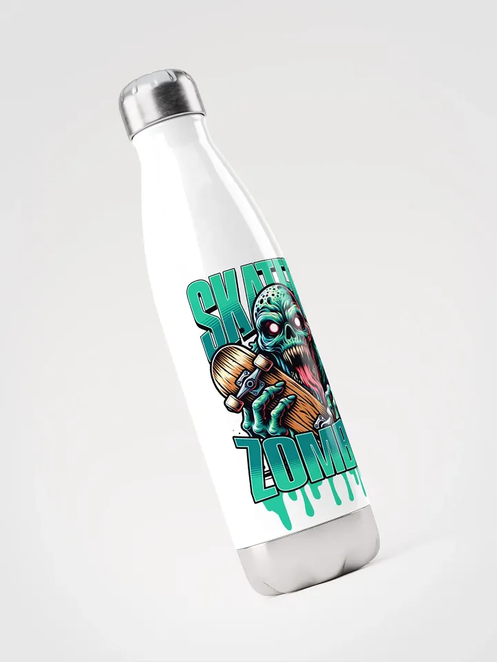 Glowing Zombie Skaters Stainless Steel Water Bottle product image (2)