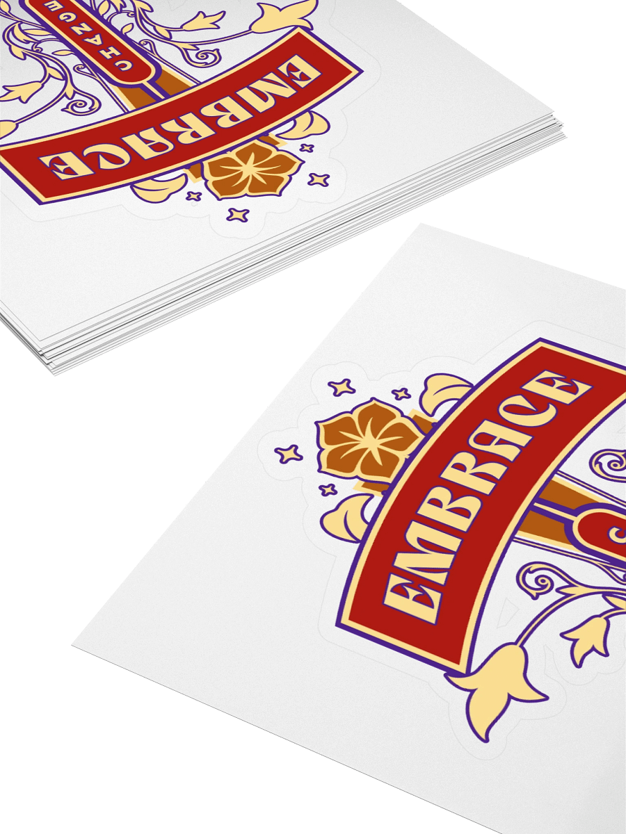 Embrace Change Kiss Cut Stickers product image (4)