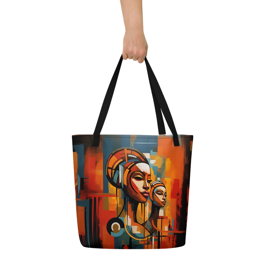 Tote Bag: Stylish Modern African Art Design Celebrate African Women product image (9)