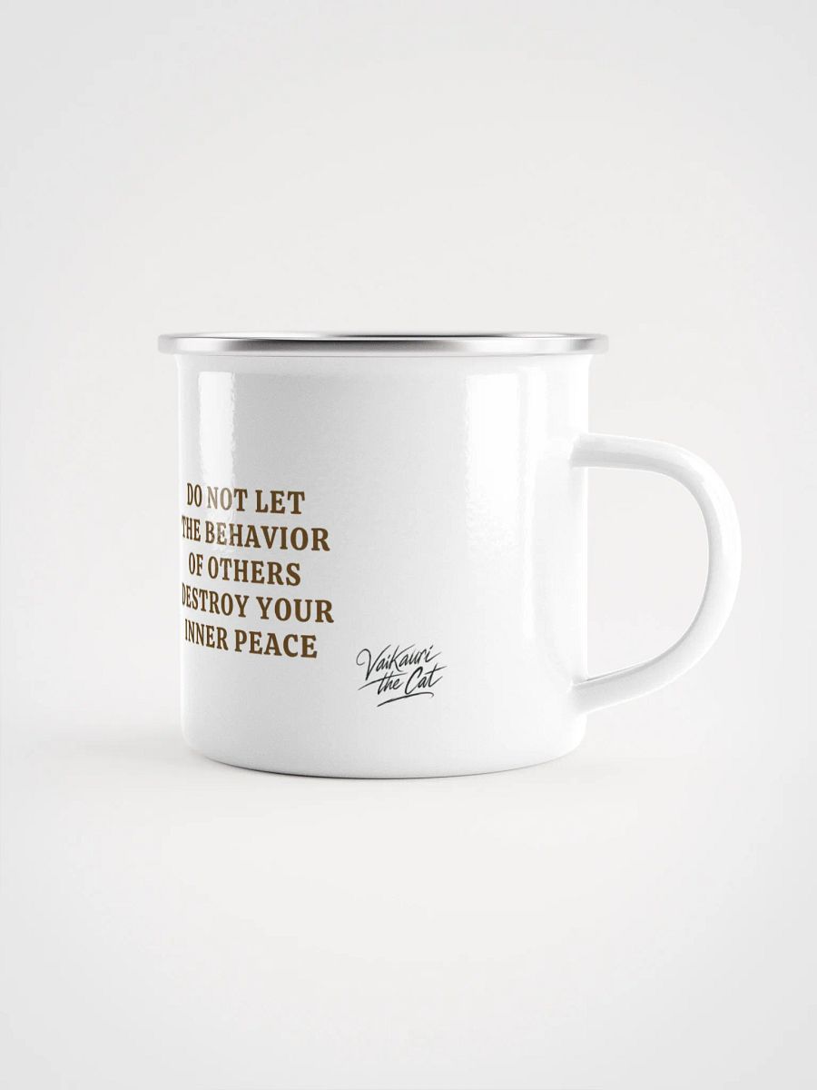Vaikauri Cat Enamel Mug product image (1)