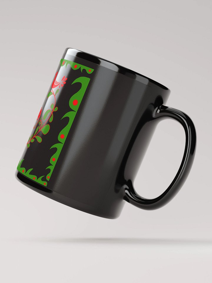 Hungarian Folk Art Floral Symphony Mug product image (4)