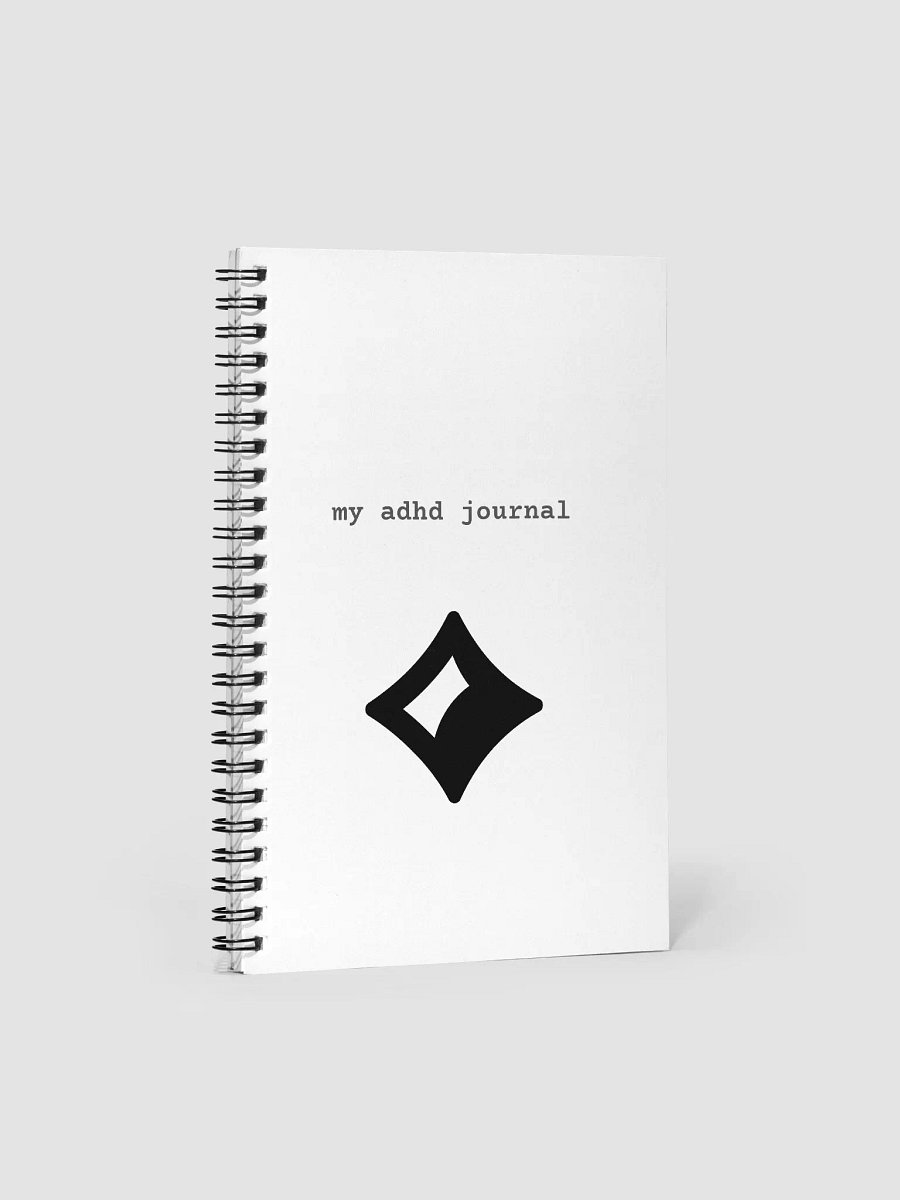 Plain White ADHD Journal product image (1)