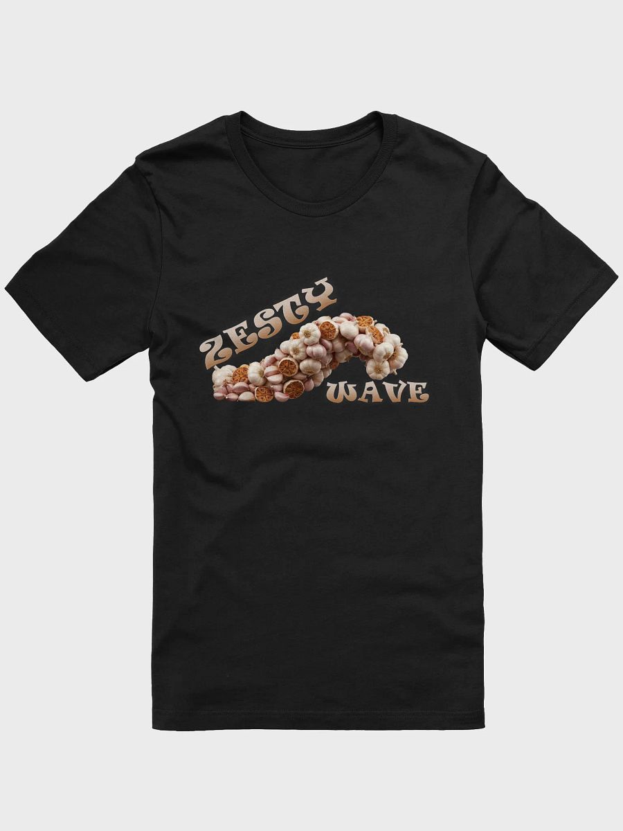 Pixelated Monochrome Waves T-Shirt product image (2)