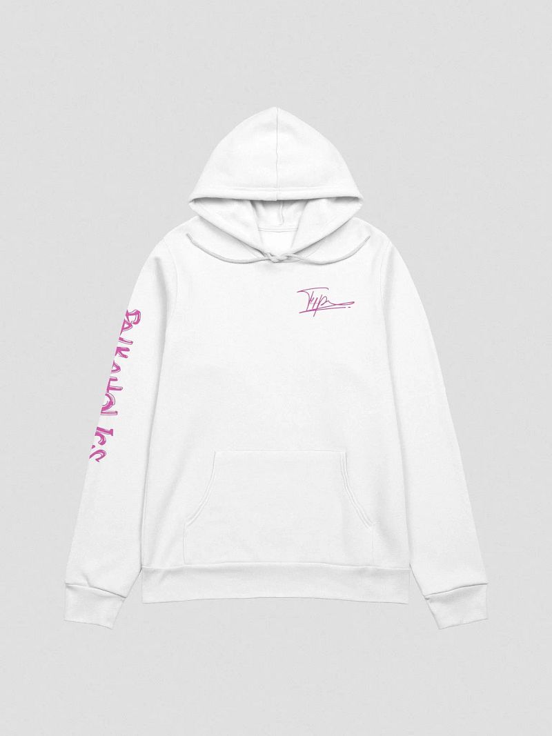 T4P Hoodie White/Violet (Bella+Canvas Supersoft)
