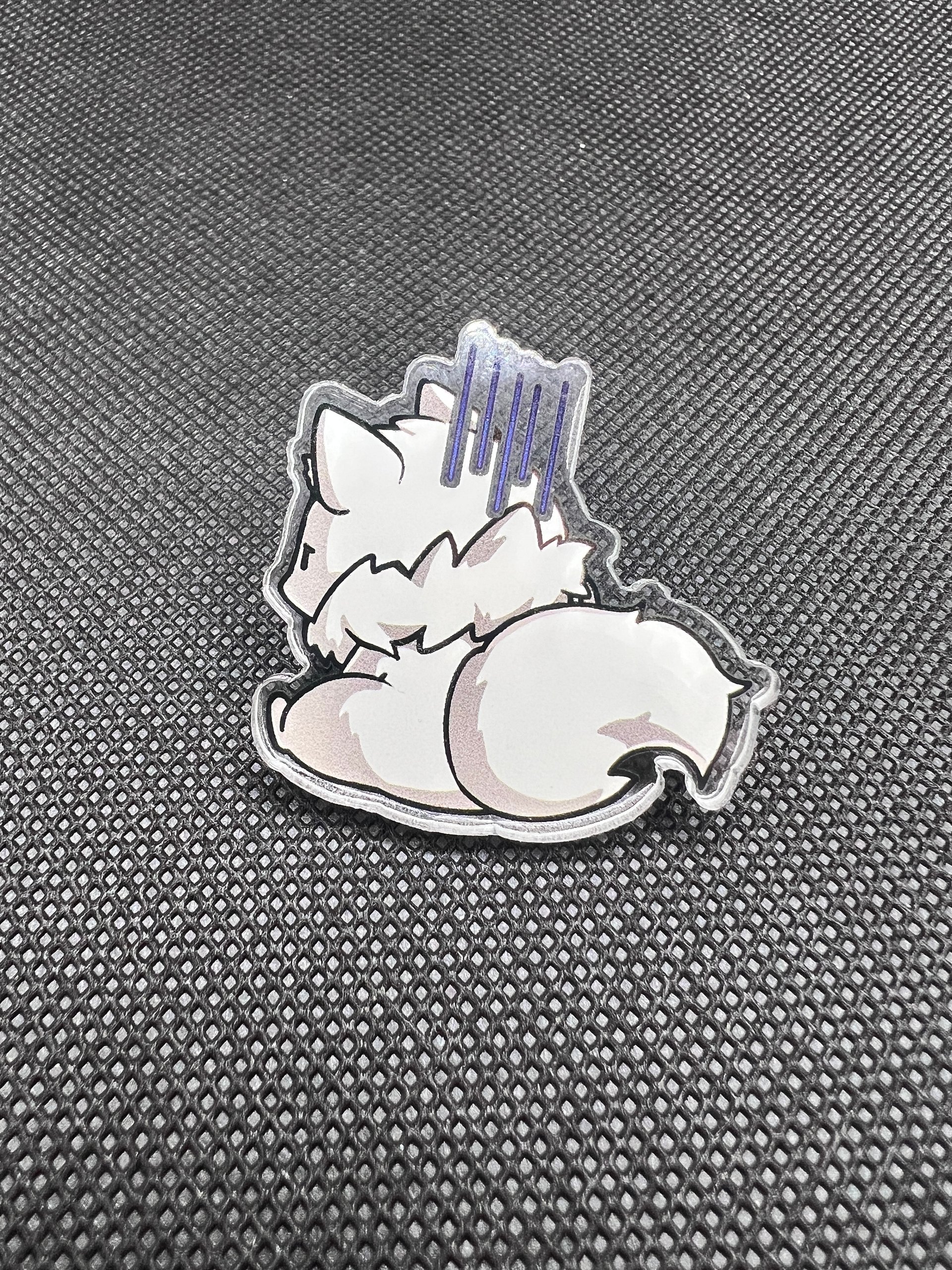 WoWoWolf Angy - Acrylic Pin product image (1)