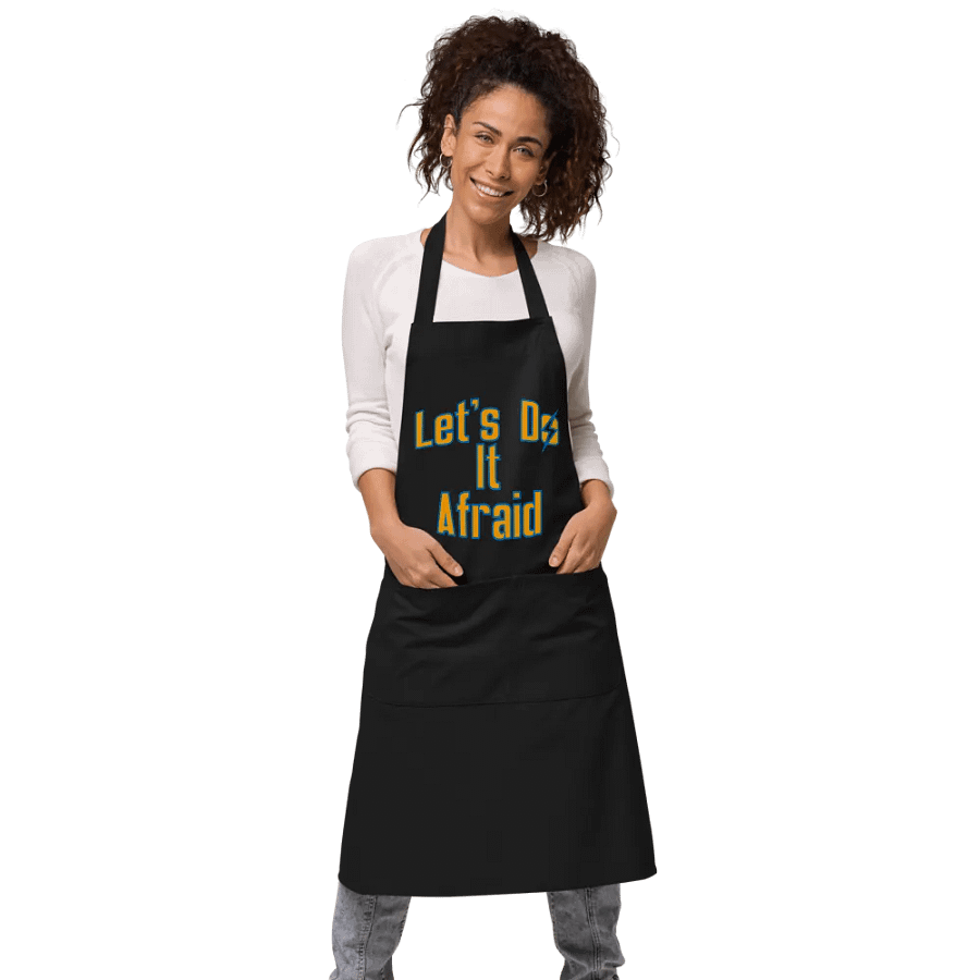 Let's Do It Afraid Apron product image (11)