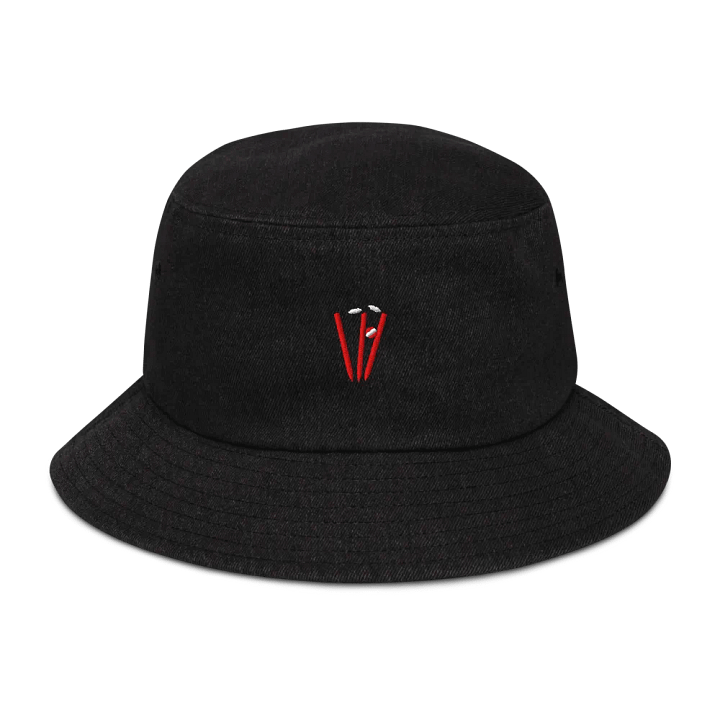 Wicketers Black Out Bucket Hat product image (1)