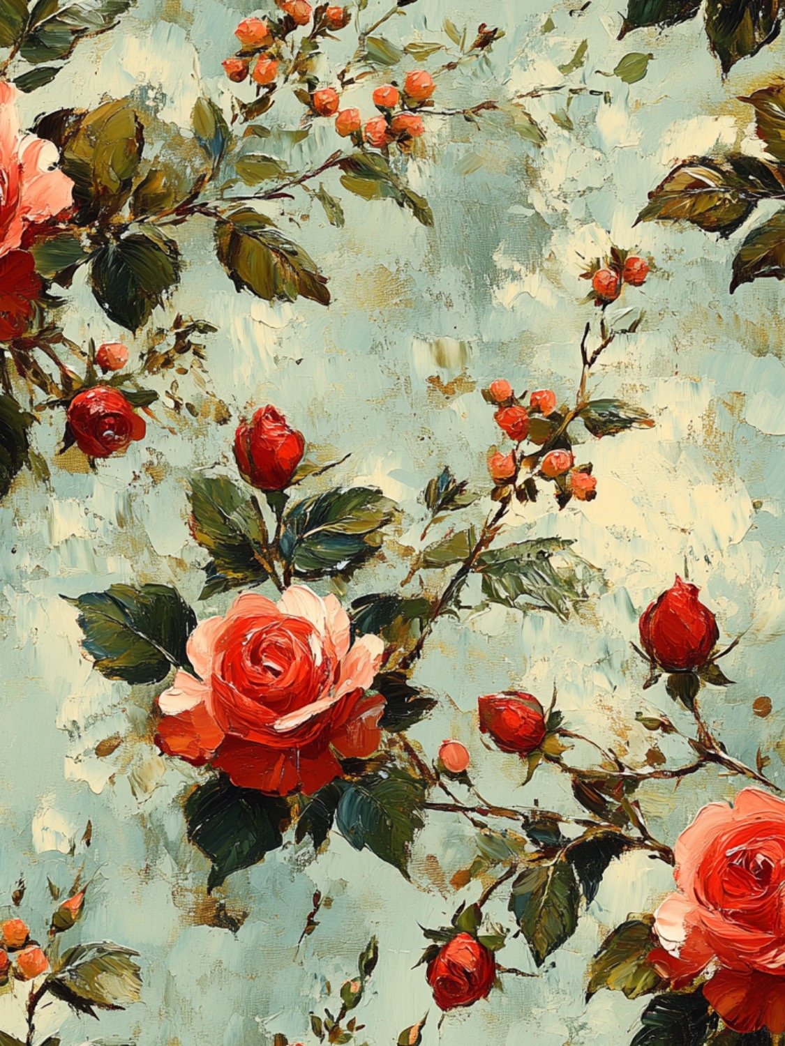 Floral Patterns 100 Images Bundle + 2 Free Cards Digital Download product image (3)