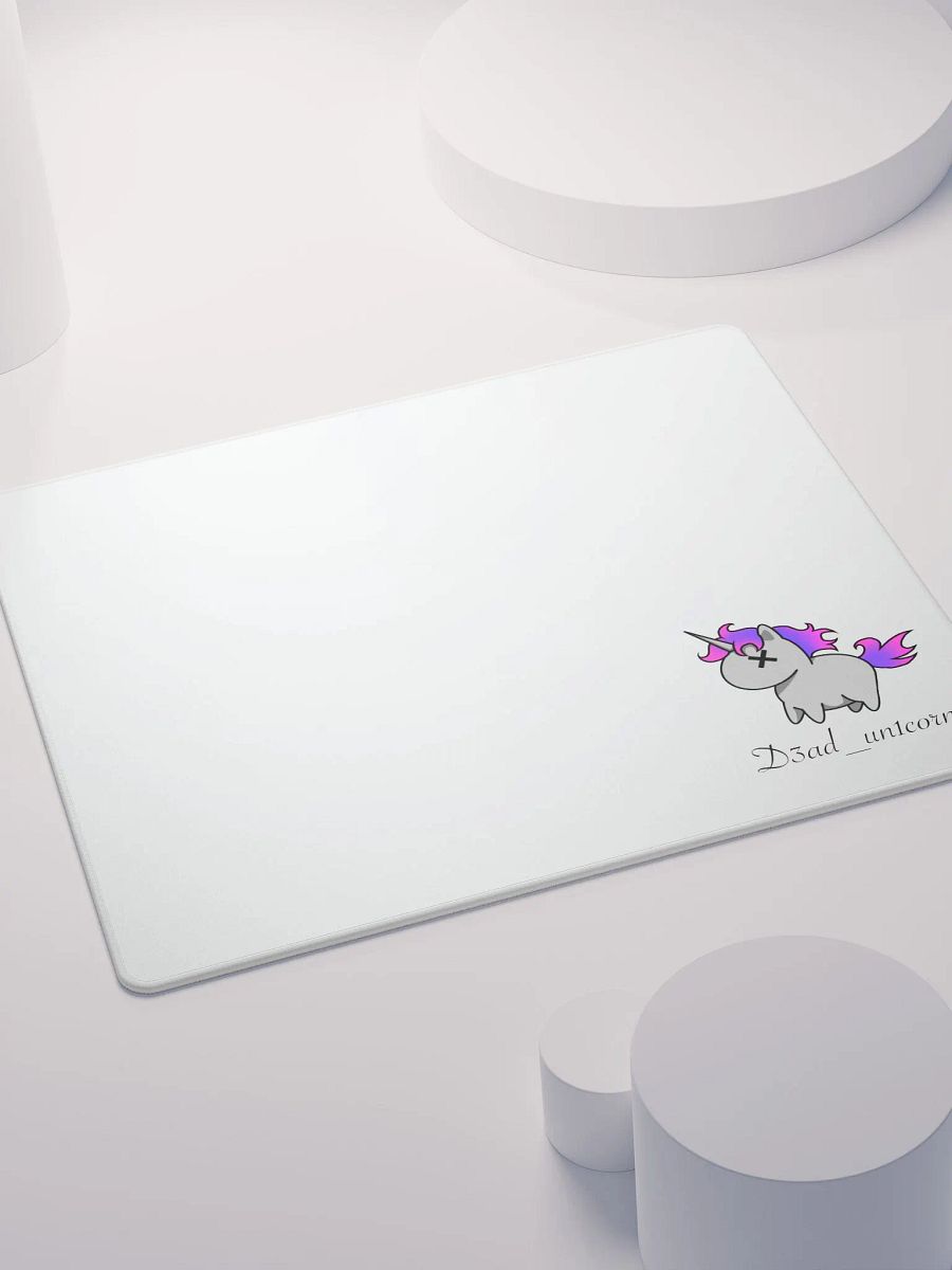 Unicorn logo Gaming Mouse Pad product image (4)