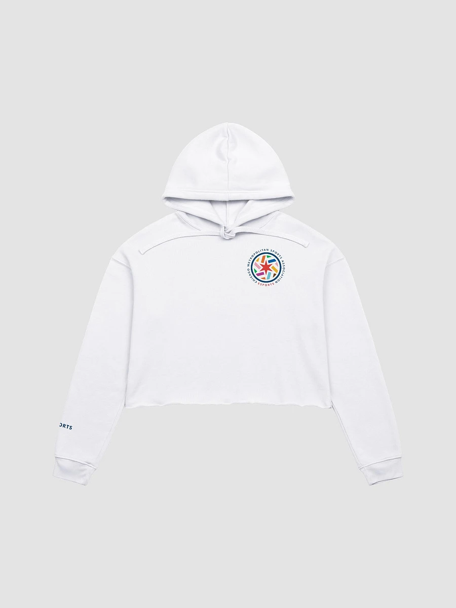 Cropped Hoodie Brand Refresh White product image (1)