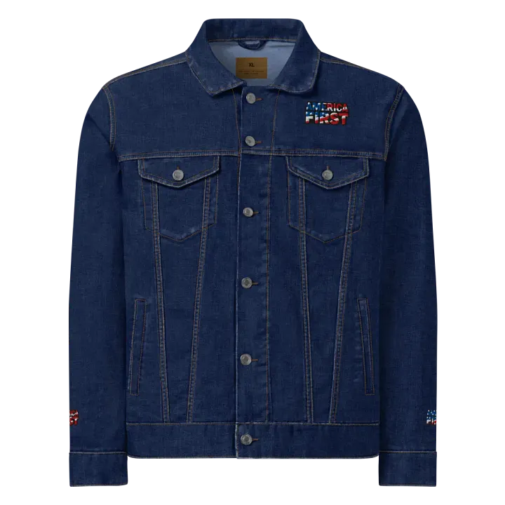 Denim Jacket: America First product image (8)