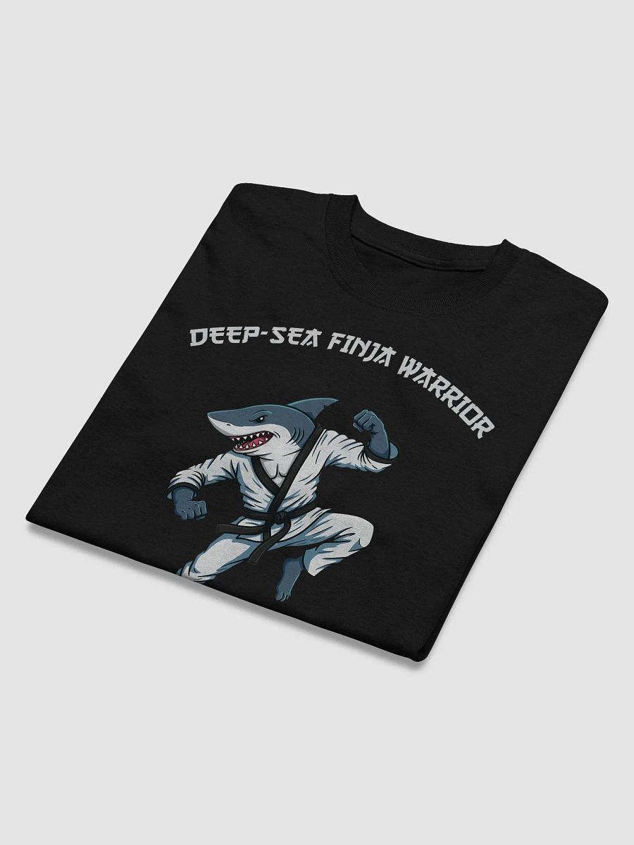 Deep-Sea Finja Warrior – Funny Shark Karate T-Shirt product image (18)