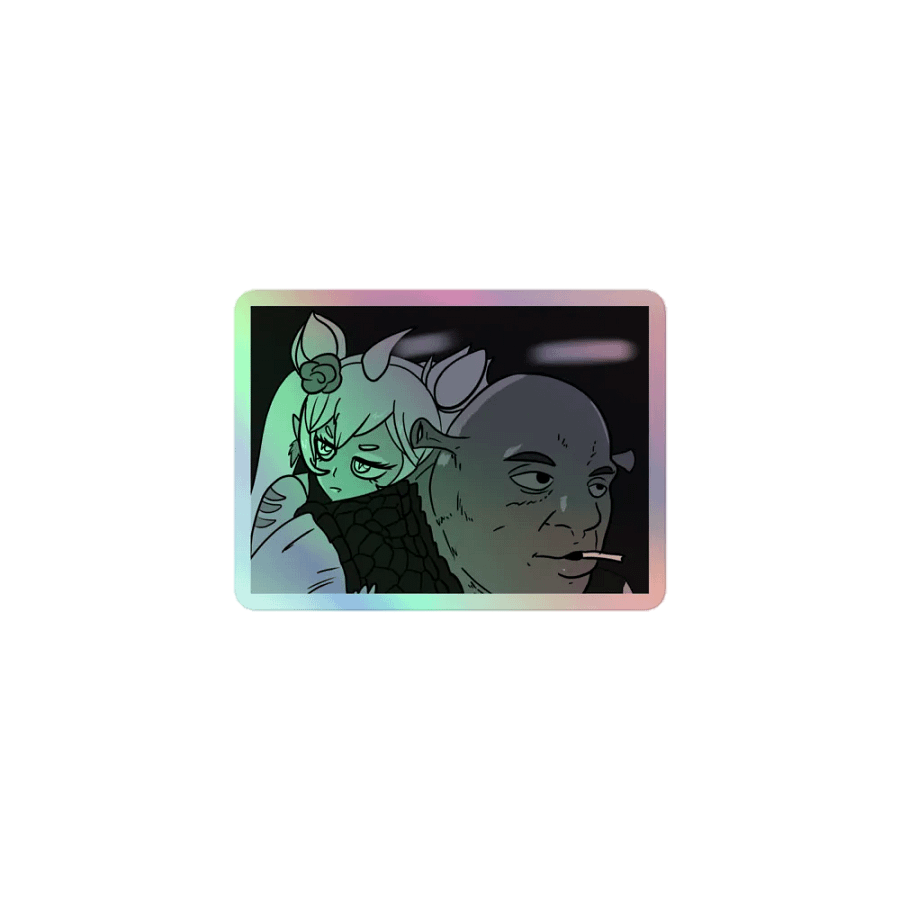 Late Night Swamp Vibes Sticker product image (1)