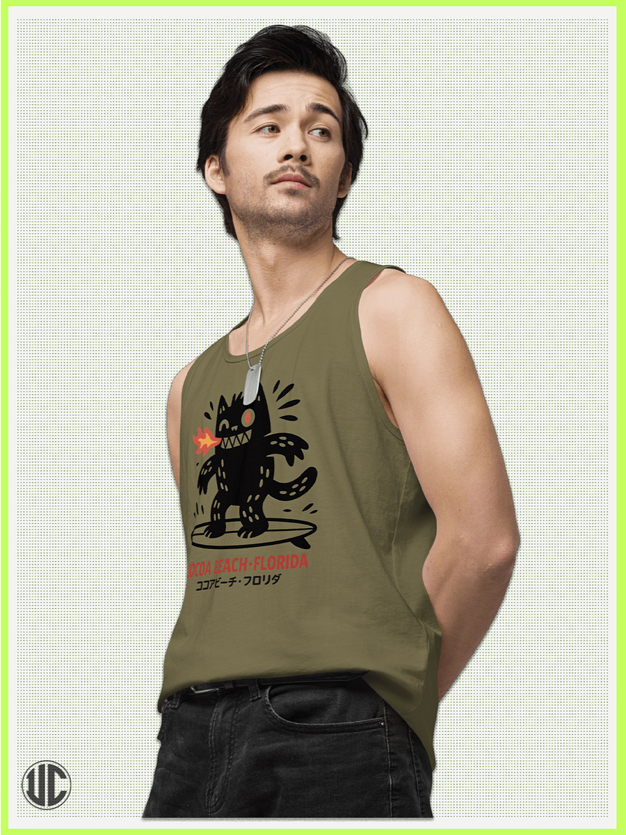Cocoa Beach Surfer – Men’s Tank Top product image (5)