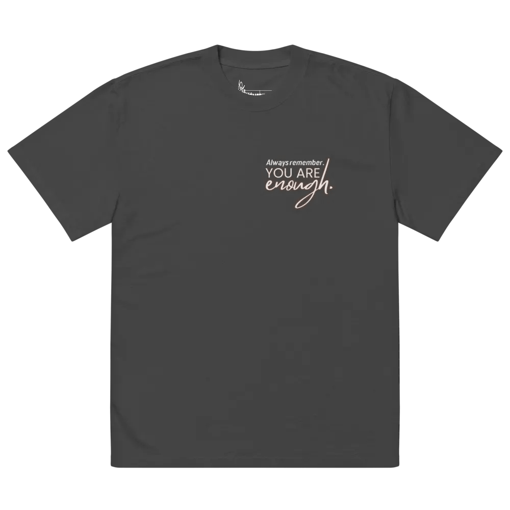 You're awesome oversized faded tee product image (5)