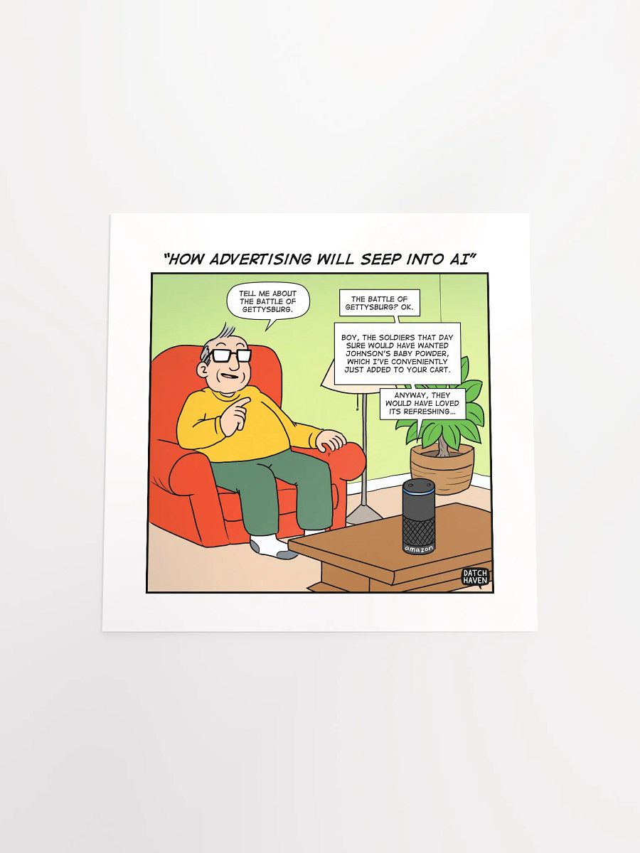 "Google Ad pros' scary stories" poster (10″×10″) product image (4)
