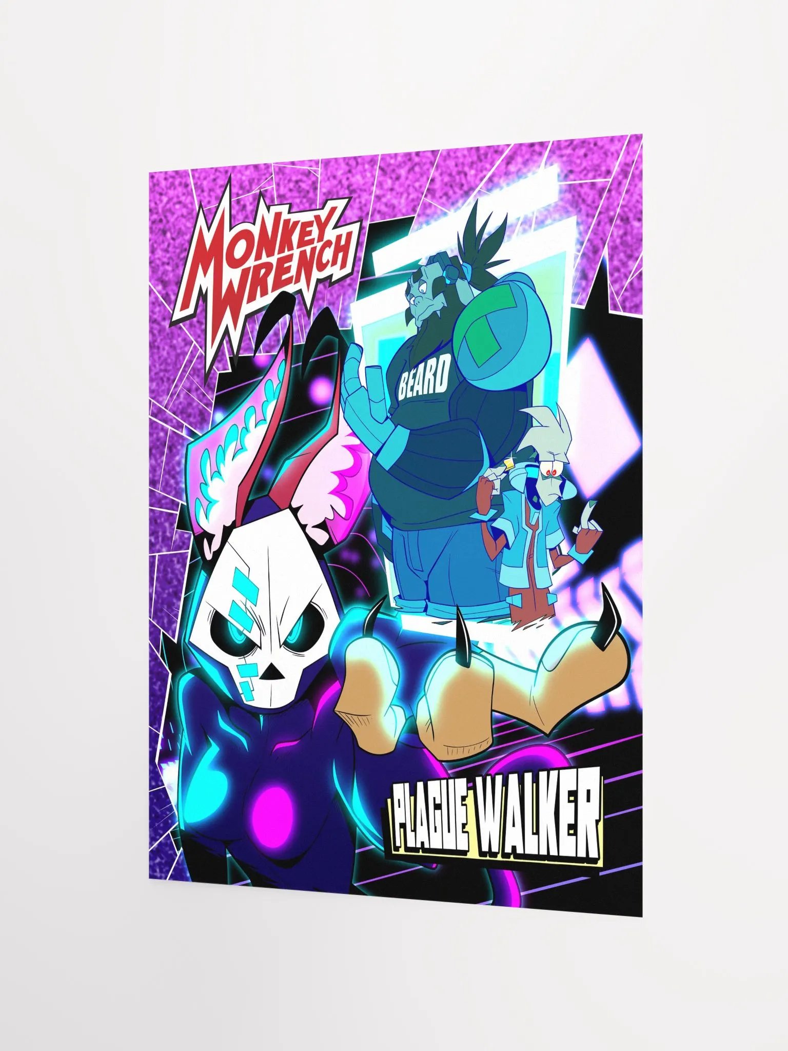 Monkey Wrench - Plague Walker Poster product image (2)
