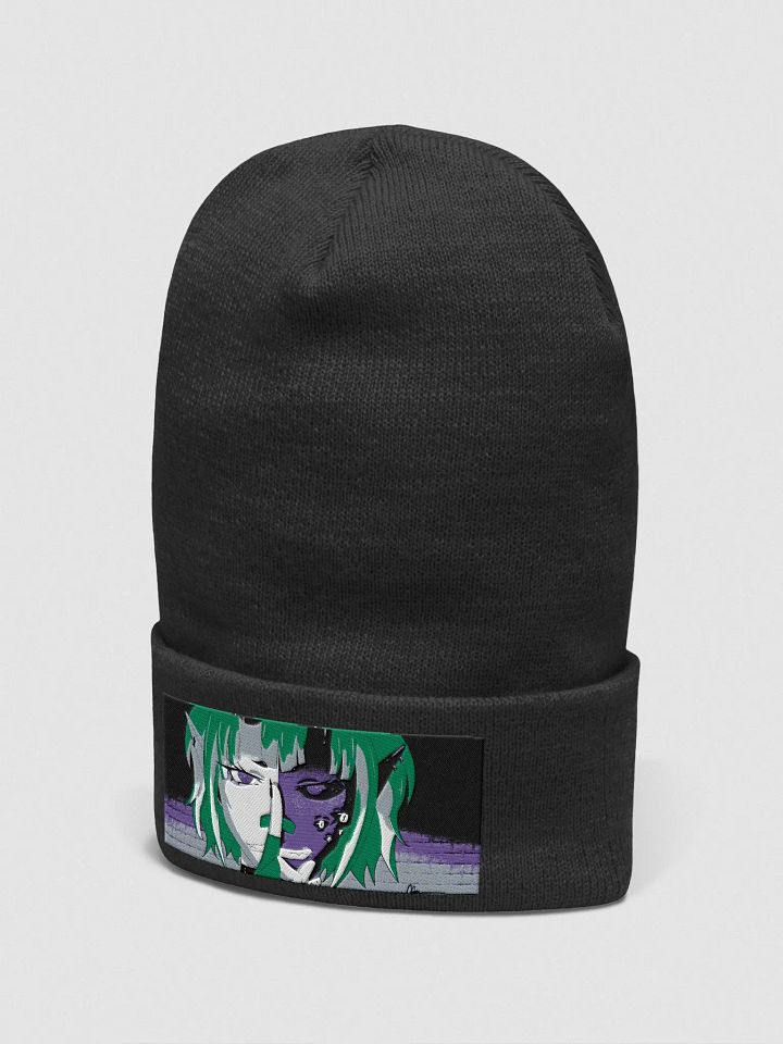 Split embroidered beanie product image (2)